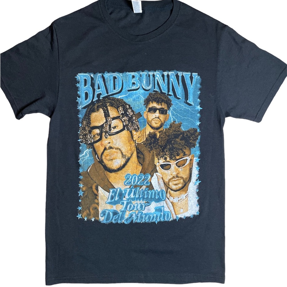 Bad Bunny El Ultima Tour Del Mundo 2022 T-Shirt S